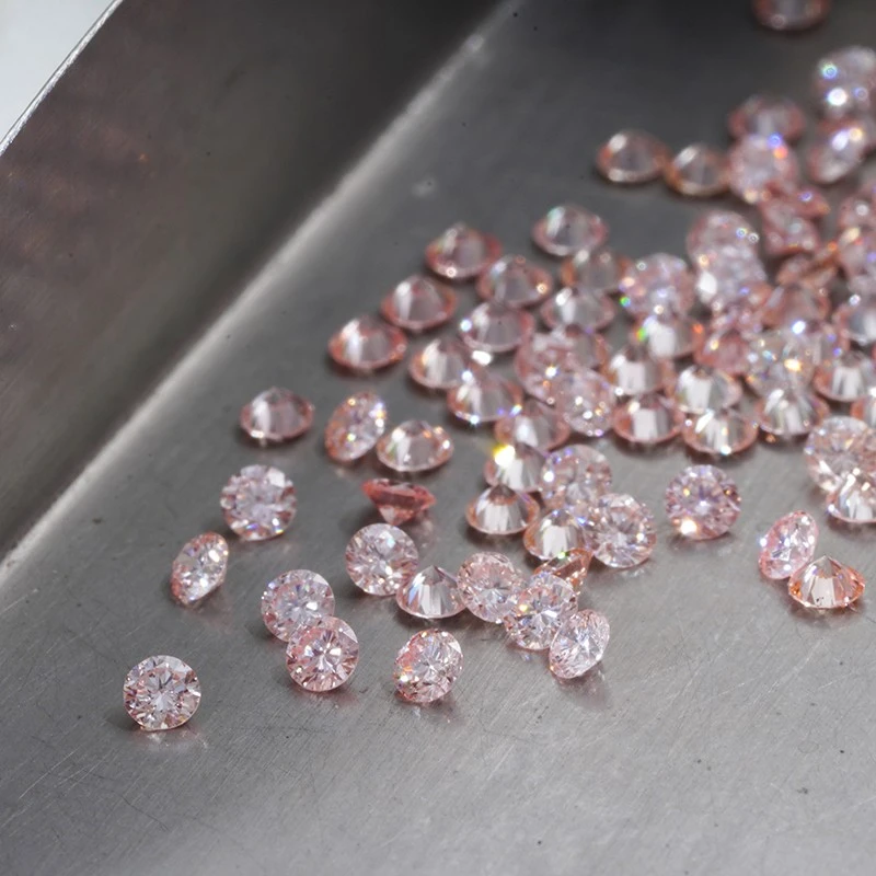 Lab Created Pink Diamonds