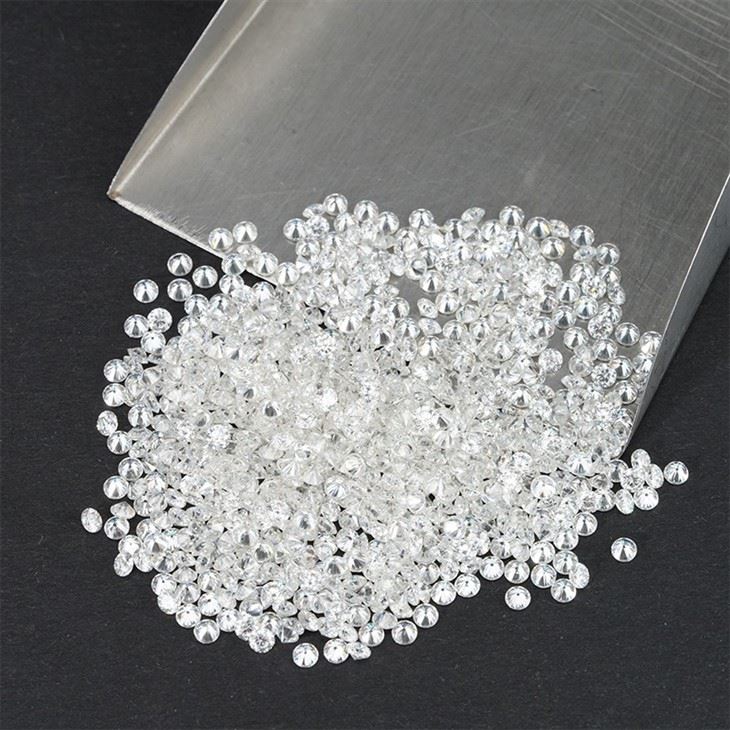 Melee Round Lab Made Diamond